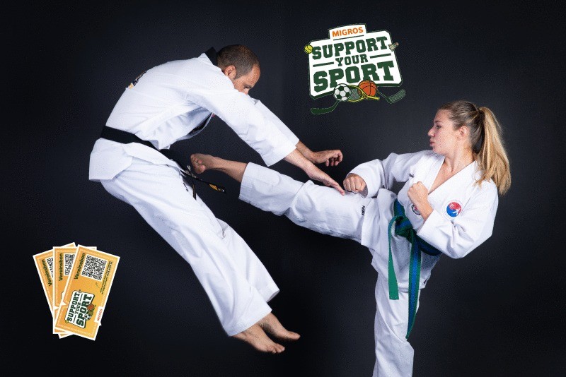 Soutenez The Real Taekwondo — «Support your Sport» Migros