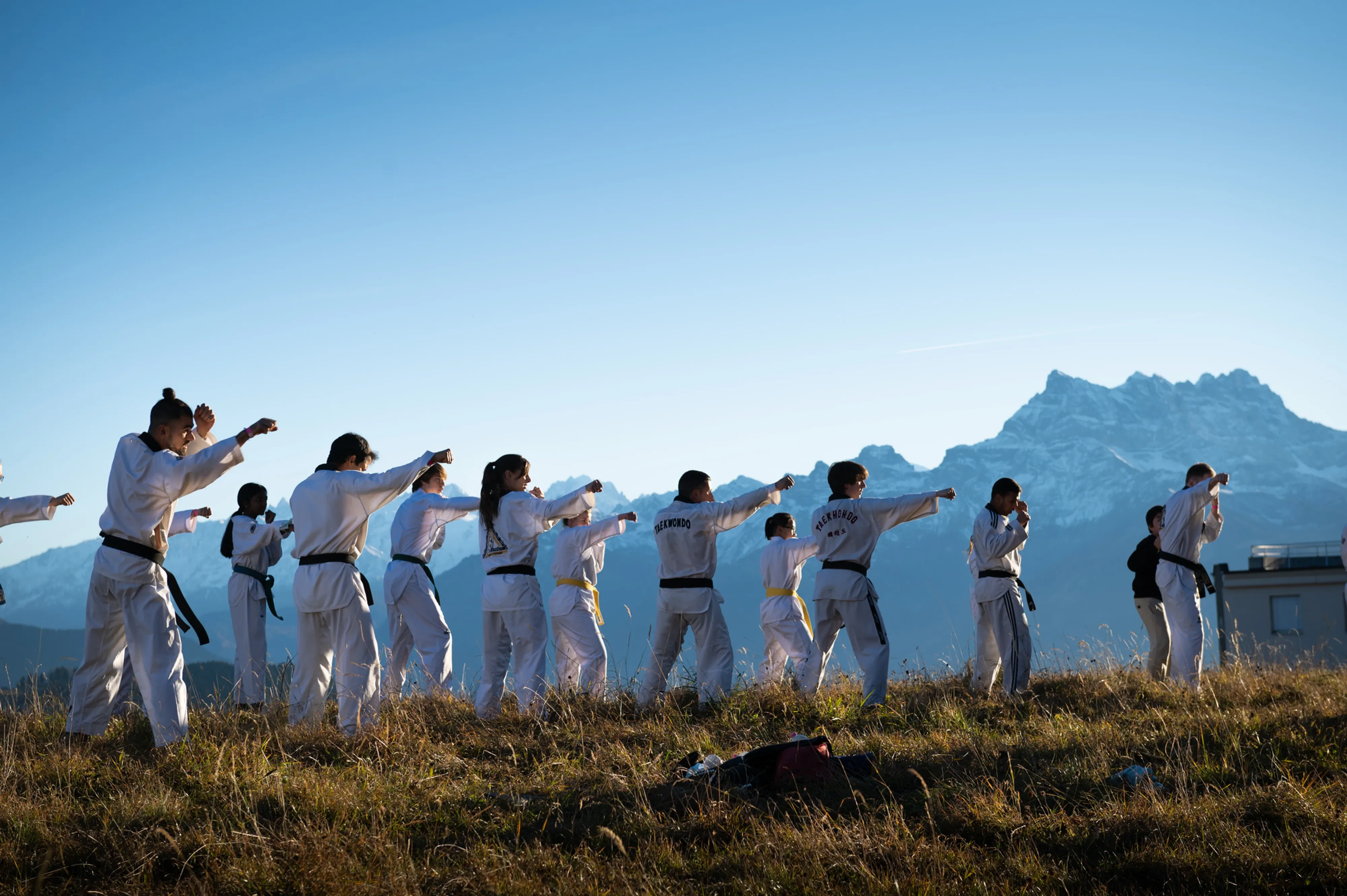 Stage de Taekwondo à Leysin