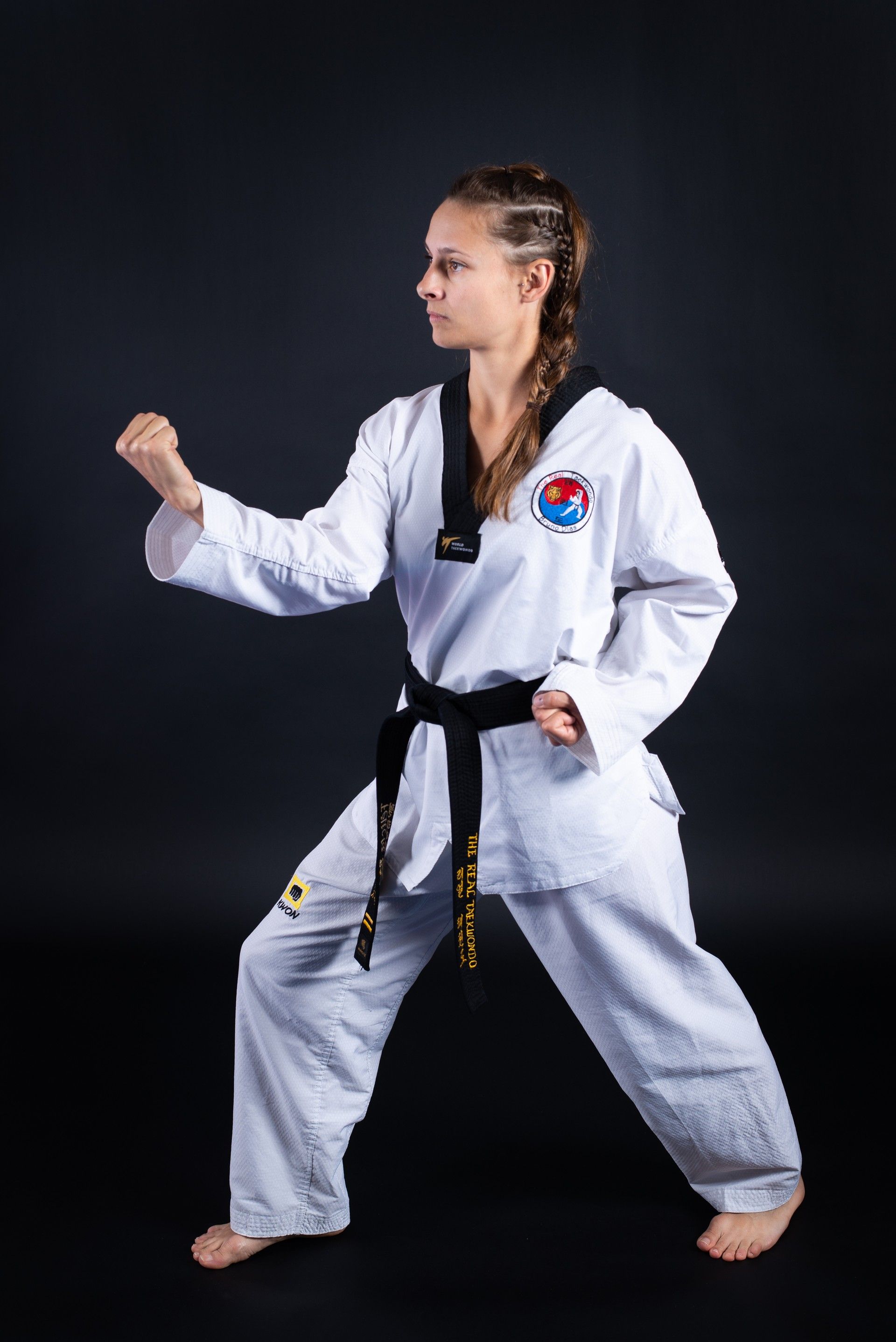 Démonstration de stance par les instructeurs